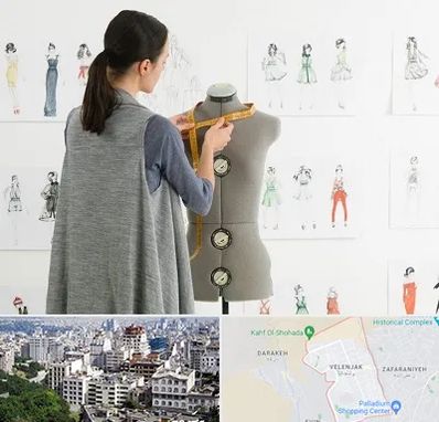 آموزشگاه طراحی لباس سینما در ولنجک 