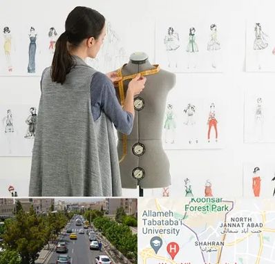 آموزشگاه طراحی لباس سینما در شهران 