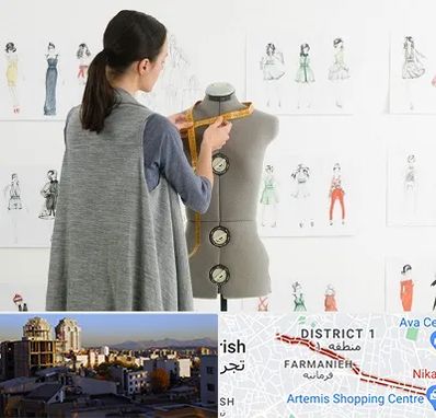 آموزشگاه طراحی لباس سینما در فرمانیه 