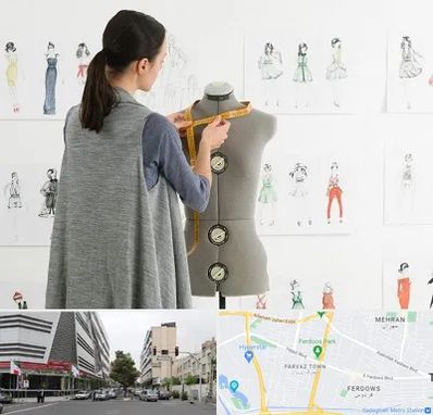 آموزشگاه طراحی لباس سینما در بلوار فردوس 