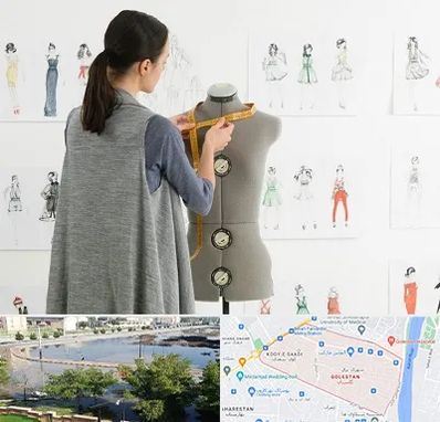 آموزشگاه طراحی لباس سینما در گلستان اهواز