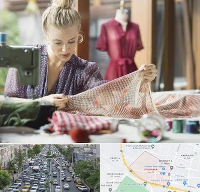 آموزشگاه طراحی پارچه در گلشهر کرج