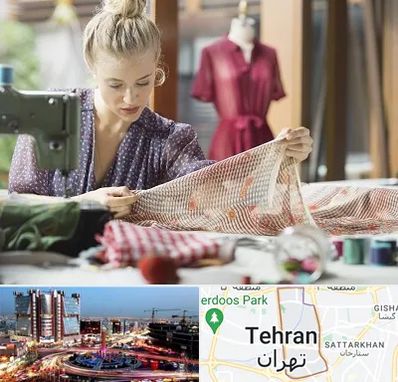 آموزشگاه طراحی پارچه در صادقیه 