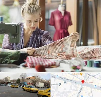 آموزشگاه طراحی پارچه در شهناز تبریز