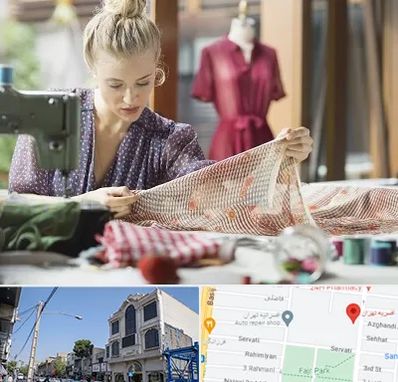 آموزشگاه طراحی پارچه در افسریه 