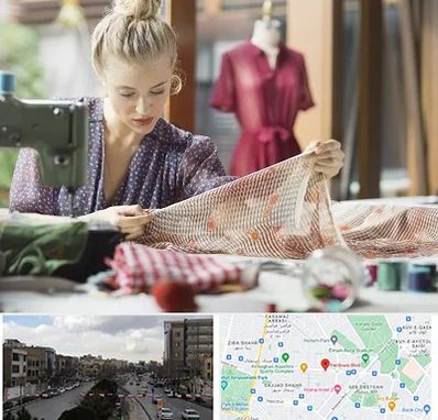 آموزشگاه طراحی پارچه در بلوار فردوسی مشهد