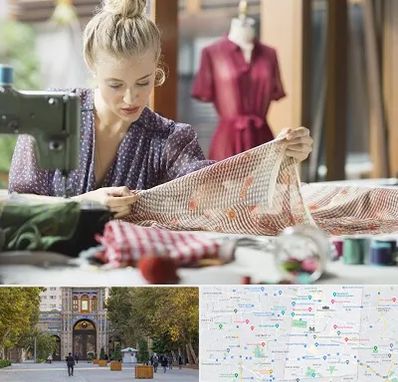 آموزشگاه طراحی پارچه در منطقه 12 تهران 