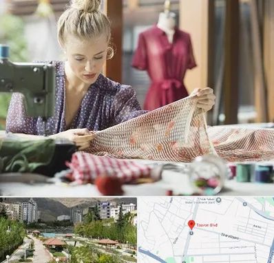 آموزشگاه طراحی پارچه در بلوار تعاون