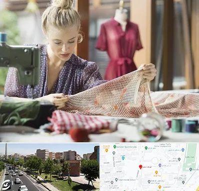 آموزشگاه طراحی پارچه در شهرک آزمایش 