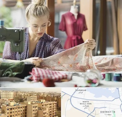 آموزشگاه طراحی پارچه در جنوب غرب تهران