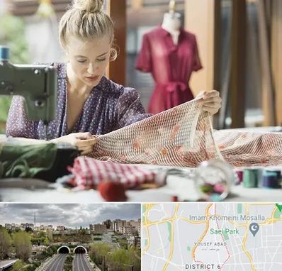 آموزشگاه طراحی پارچه در یوسف آباد 