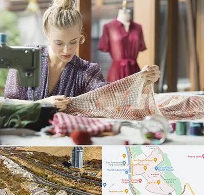 آموزشگاه طراحی پارچه در خیابان نیایش شیراز