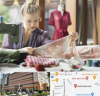 آموزشگاه طراحی پارچه در سهروردی 