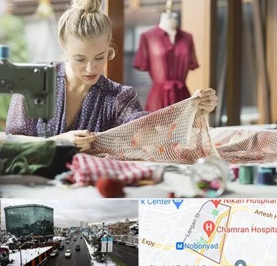 آموزشگاه طراحی پارچه در اقدسیه