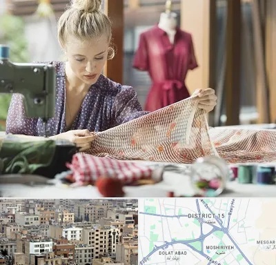 آموزشگاه طراحی پارچه در جنوب شرق تهران