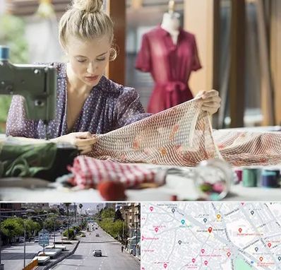 آموزشگاه طراحی پارچه در خیابان زند شیراز