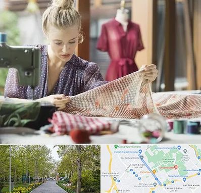 آموزشگاه طراحی پارچه در قدوسی غربی شیراز