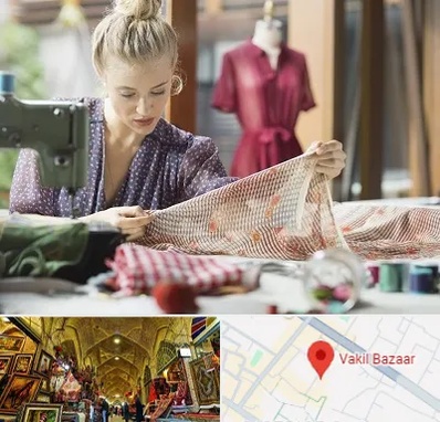 آموزشگاه طراحی پارچه در بازار وکیل شیراز