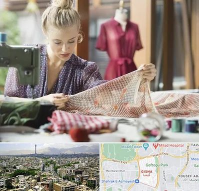 آموزشگاه طراحی پارچه در گیشا 