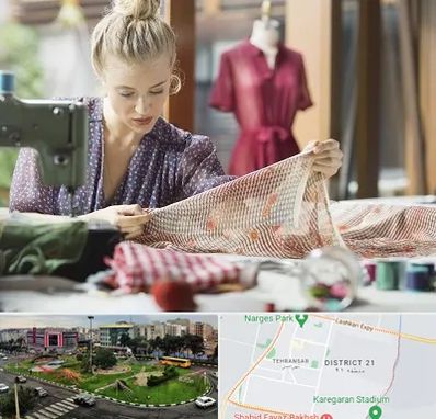 آموزشگاه طراحی پارچه در تهرانسر 