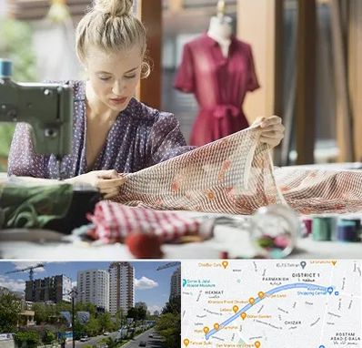 آموزشگاه طراحی پارچه در اندرزگو