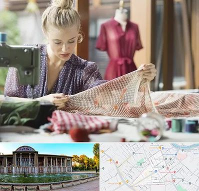 آموزشگاه طراحی پارچه در عفیف آباد شیراز