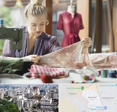 آموزشگاه طراحی پارچه در ولنجک 