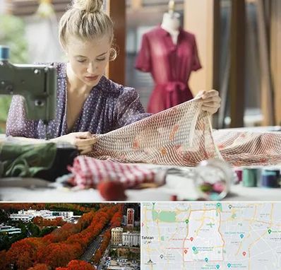 آموزشگاه طراحی پارچه در منطقه 6 تهران 