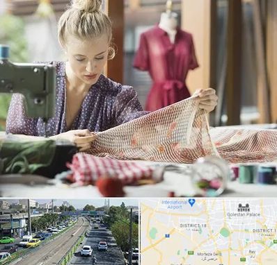 آموزشگاه طراحی پارچه در جنوب تهران 