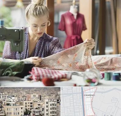 آموزشگاه طراحی پارچه در اسکندری