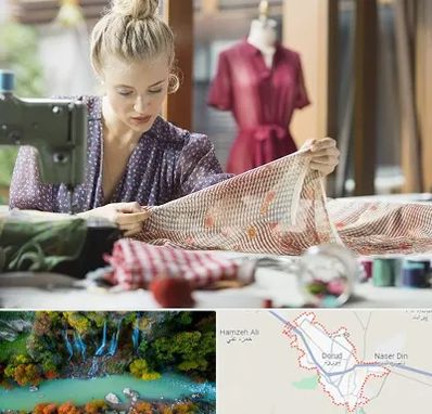 آموزشگاه طراحی پارچه در دورود