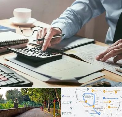 شرکت حسابداری در فلکه گاز رشت