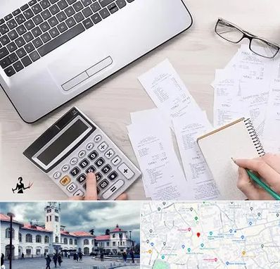 خدمات مالی و مالیاتی در میدان شهرداری رشت