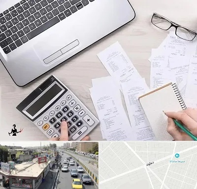 خدمات مالی و مالیاتی در خیابان دماوند