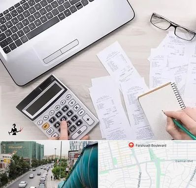 خدمات مالی و مالیاتی در بلوار فرحزادی
