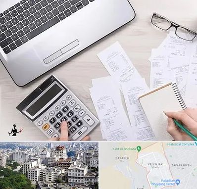 خدمات مالی و مالیاتی در ولنجک 