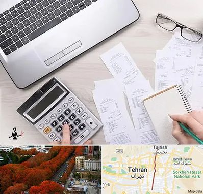 خدمات مالی و مالیاتی در ولیعصر 