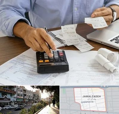 موسسه مالیاتی در خیابان جمالزاده