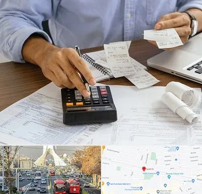 موسسه مالیاتی در خیابان آزادی 