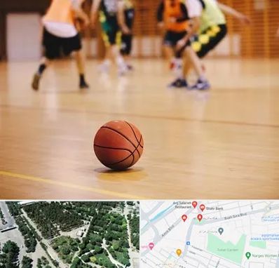 کلاس بسکتبال در سالاریه قم