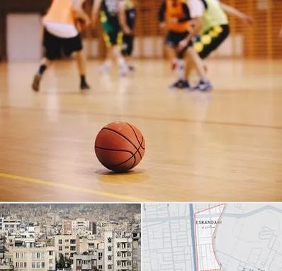 کلاس بسکتبال در اسکندری