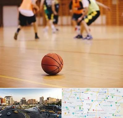 کلاس بسکتبال در منطقه 7 تهران