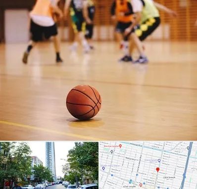 کلاس بسکتبال در امامت مشهد