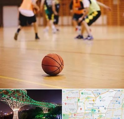 کلاس بسکتبال در منطقه 3 تهران