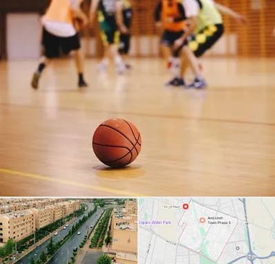 کلاس بسکتبال در فاز سه اندیشه