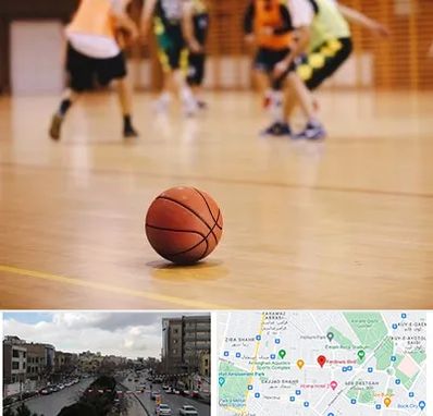 کلاس بسکتبال در بلوار فردوسی مشهد
