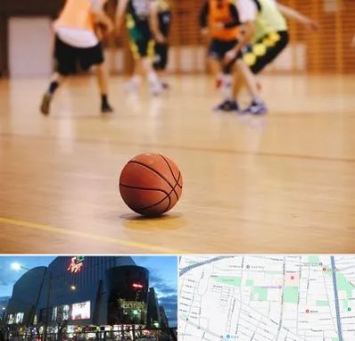 کلاس بسکتبال در بلوار اباذر