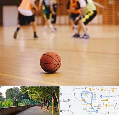 کلاس بسکتبال در بلوار گیلان رشت