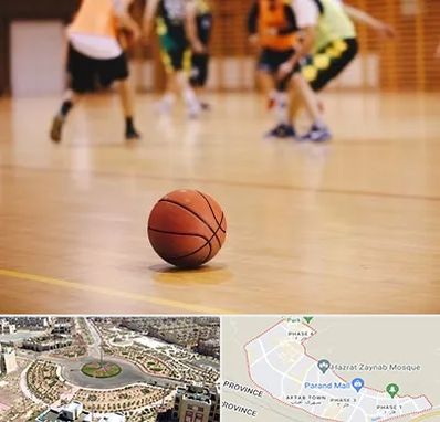 کلاس بسکتبال در پرند