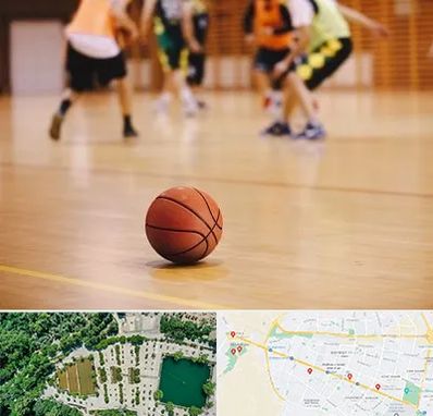 کلاس بسکتبال در وکیل آباد مشهد